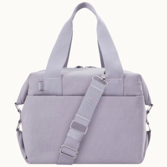 BEIS Handbags - NWT | BEIS Collapsible Lunch Box Tote | Lavender